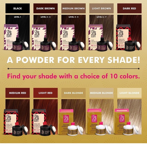 Style Edit Root Concealer Medium Blonde NEW Mini Travel Size - Picture 3 of 5